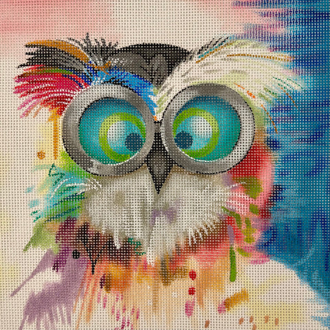 Cross eyed Owl