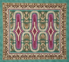 Baroque Geometric Needlepoint Canvas