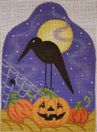 Fall Crow with Birdcage
