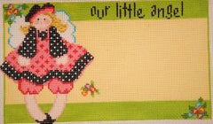 Little Girl's Angel Announcement