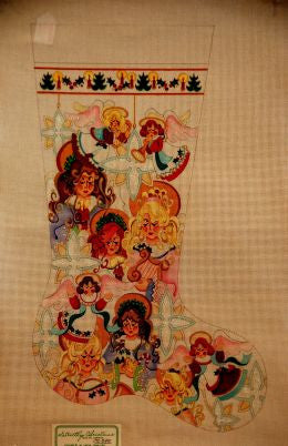 Talavera Stocking  Past Times Needlepoint