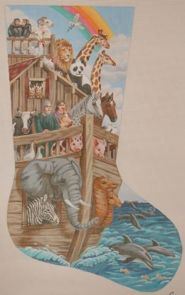 Noah's Ark Stocking