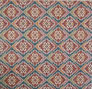Oriental Garden Geometric Canvas