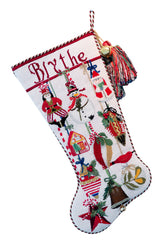 Ornament Stocking-Mary Lake Thompson-MLT230- Stitch Guide by Mary Ann Davis
