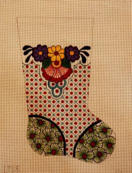 Talavera Stocking  Past Times Needlepoint