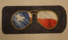 Texas Eye Glass Case