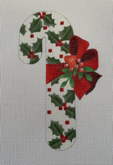 Holly Candy Cane