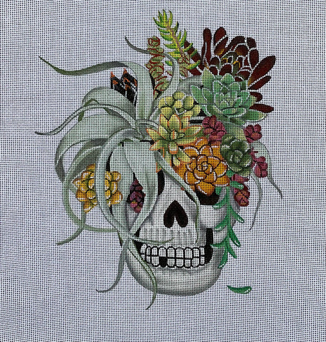 Succulent Skull